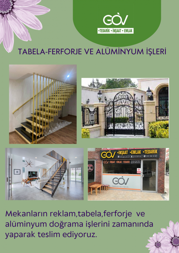 TABELA-FERFORJE VE ALÜMİNYUM İŞLERİ