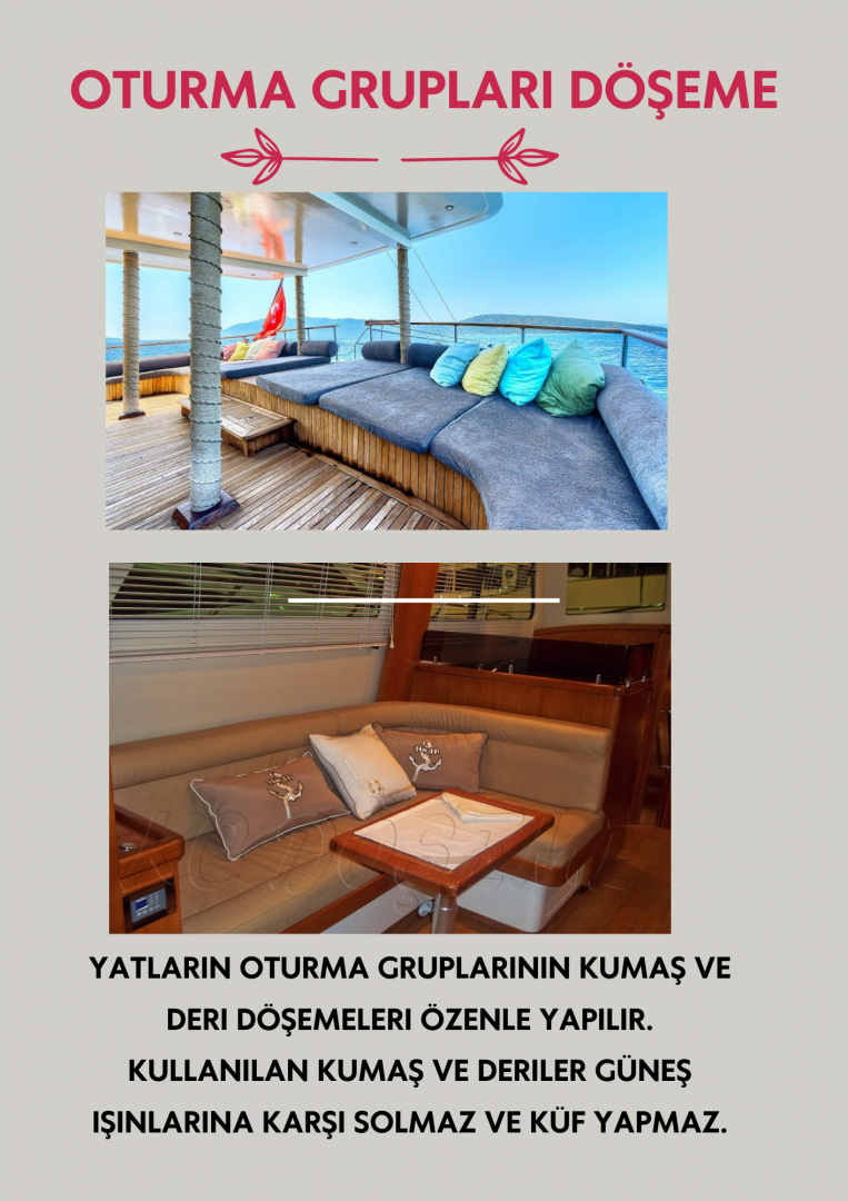 OTURMA GRUPLARI DÖŞEME