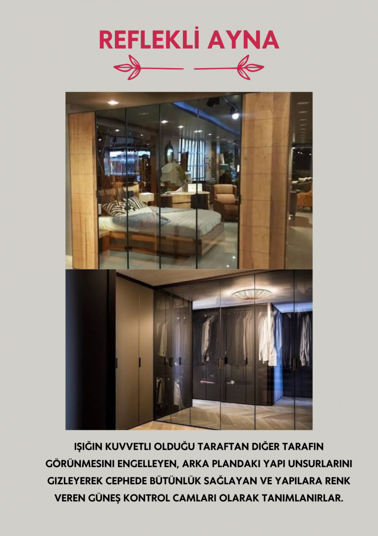 REFLEKLİ AYNALAR