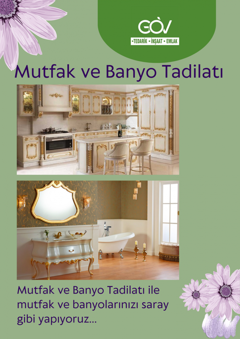 MUTFAK VE BANYO TADİLATI